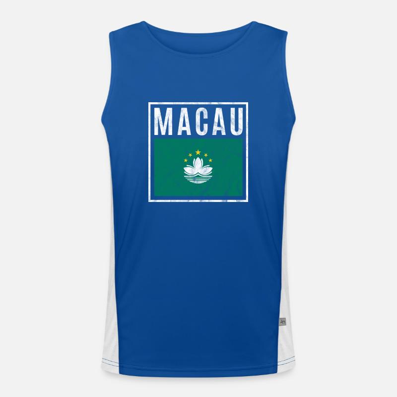 Macao Débardeur respirant contrasté Homme 