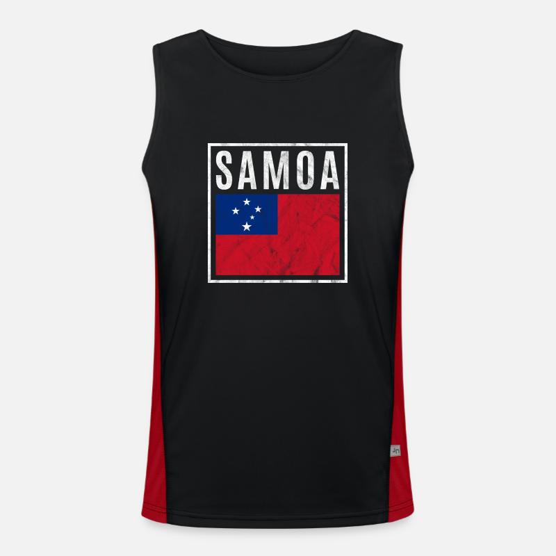 Samoa Débardeur respirant contrasté Homme 