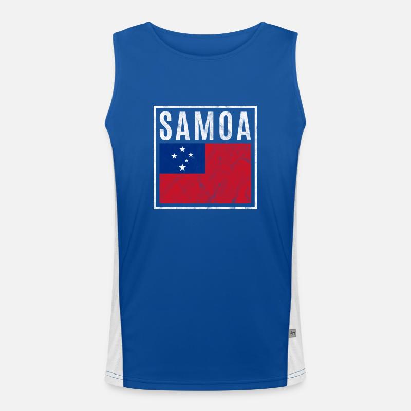 Samoa Men's Functional Contrast Tank Top 
