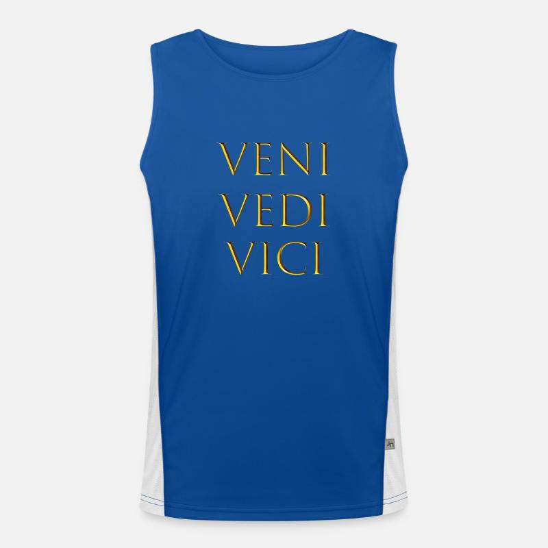 veni vedi veci Débardeur respirant contrasté Homme 