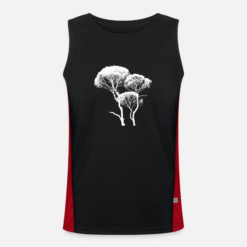 Tall Canopy Tree Men's Functional Contrast Tank Top 