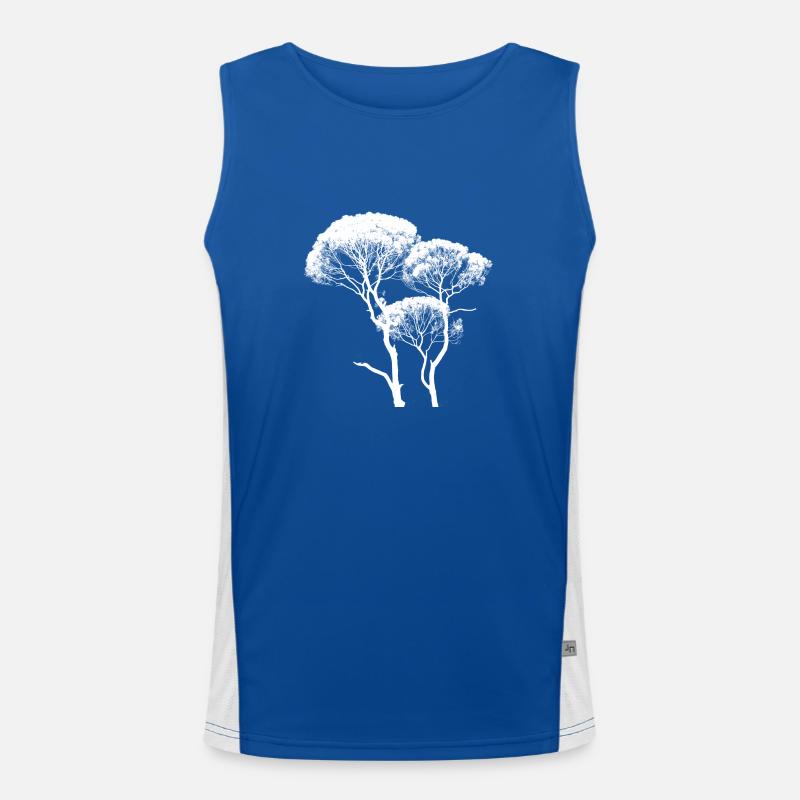 Tall Canopy Tree Men's Functional Contrast Tank Top 