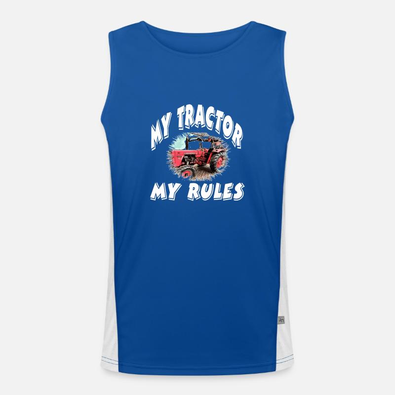Traktor Funktionelles Kontrast-Tank Top für Männer 