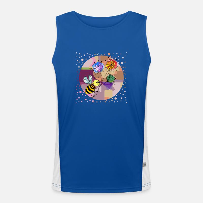 Insects Men's Functional Contrast Tank Top 
