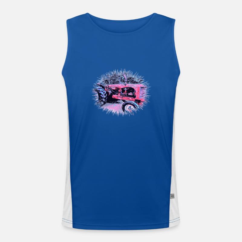 Tractor Men's Functional Contrast Tank Top 
