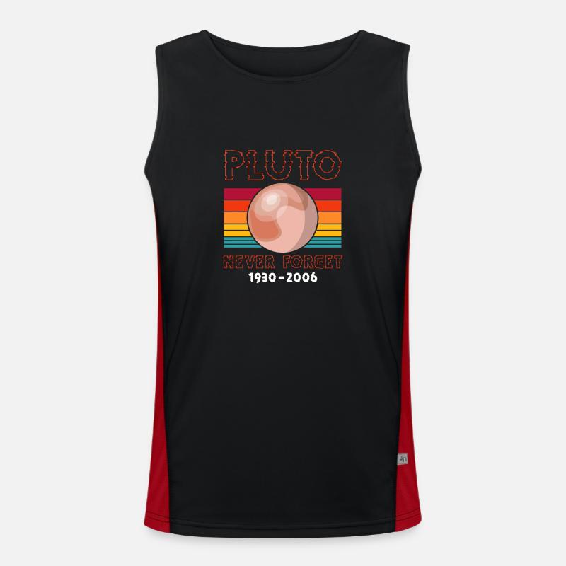 Universe Universe Moon Rocket Men's Functional Contrast Tank Top 