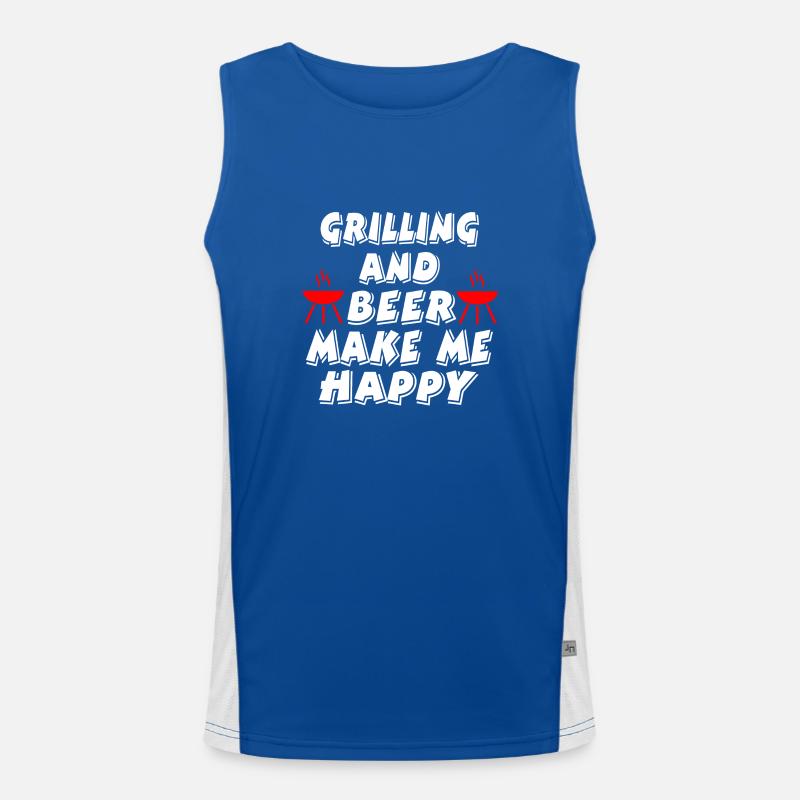 Grill Men's Functional Contrast Tank Top 
