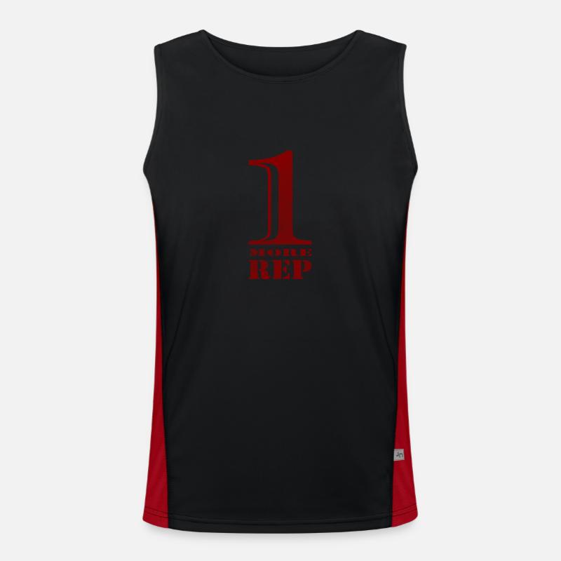 One more rep! Men's Functional Contrast Tank Top 