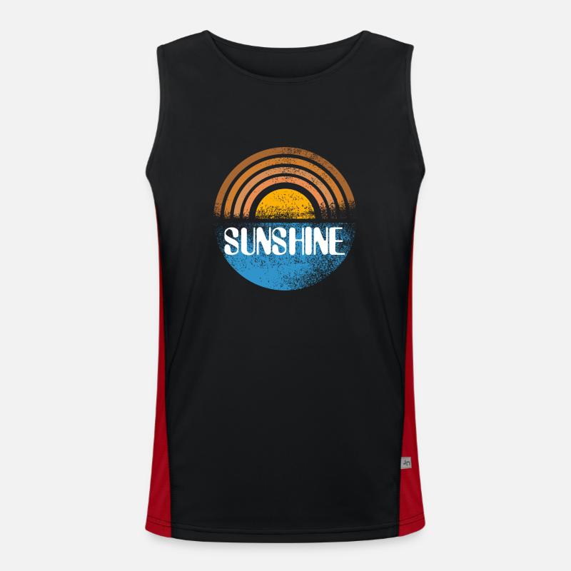 Soleil Débardeur respirant contrasté Homme 