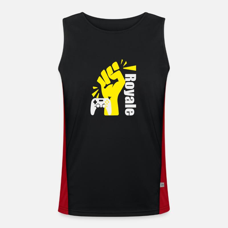 Victory Royale Men's Functional Contrast Tank Top 