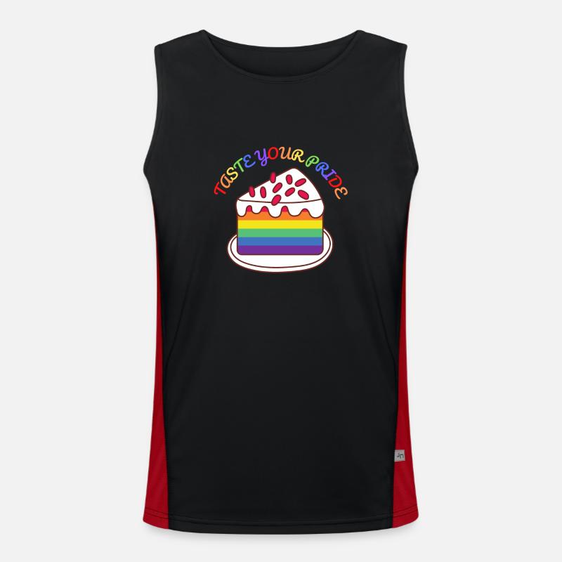 Taste Your Pride Men's Functional Contrast Tank Top 