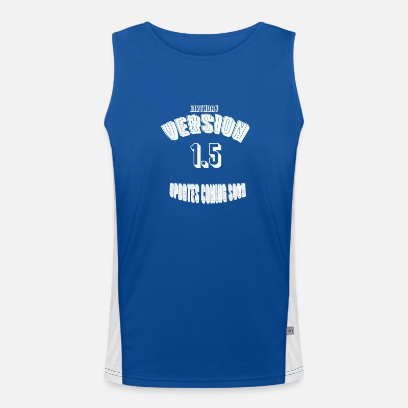 Birthday15 Men's Functional Contrast Tank Top 