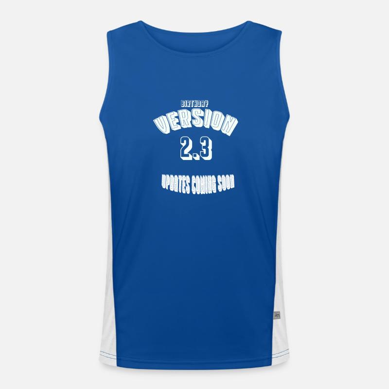 Birthday23 Men's Functional Contrast Tank Top 