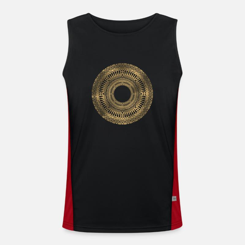 MANDALA 027 Débardeur respirant contrasté Homme 