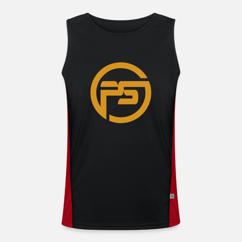 PS Funktionelles Kontrast-Tank Top für Männer 