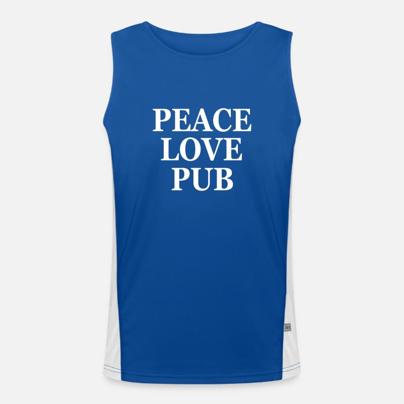 Pub Men's Functional Contrast Tank Top 
