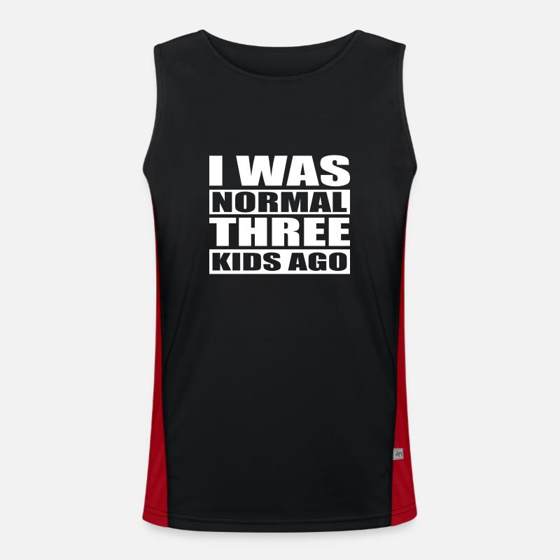 Mumie Funktionelles Kontrast-Tank Top für Männer 