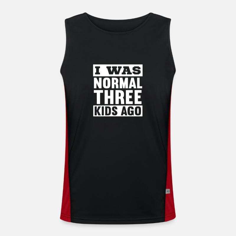 Mumie Funktionelles Kontrast-Tank Top für Männer 