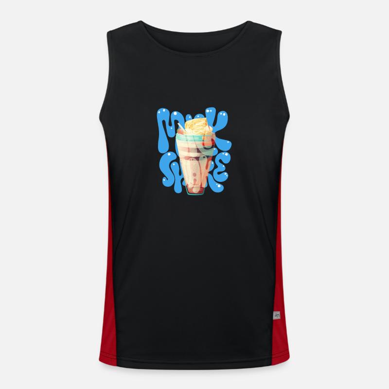 milkshake Débardeur respirant contrasté Homme 