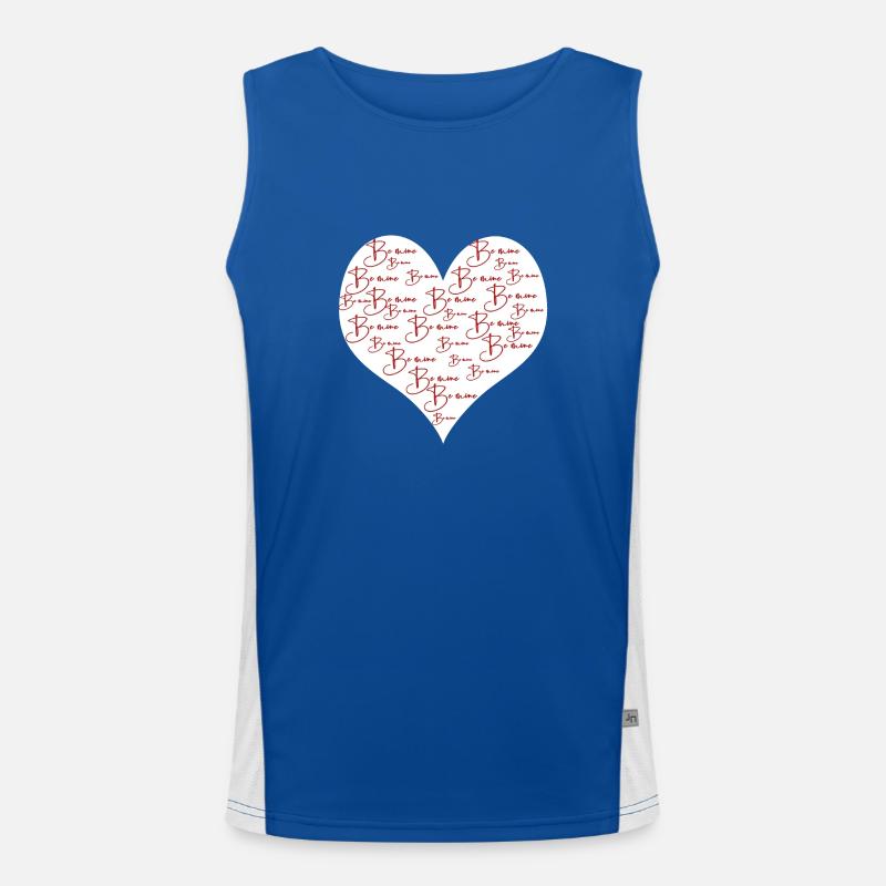 Be mine Men's Functional Contrast Tank Top 