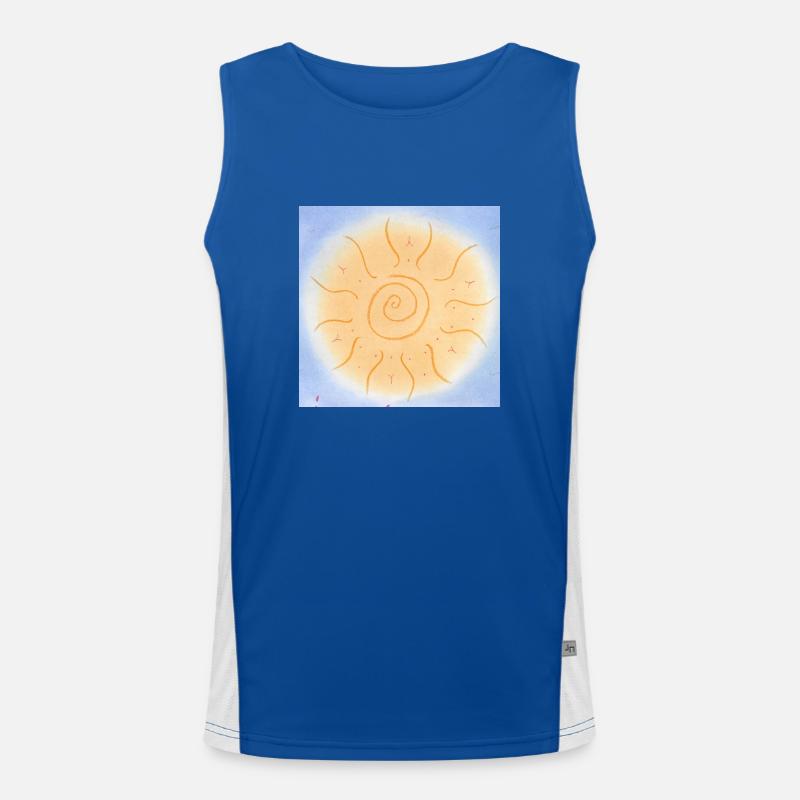 SOL MANDALA Débardeur respirant contrasté Homme 