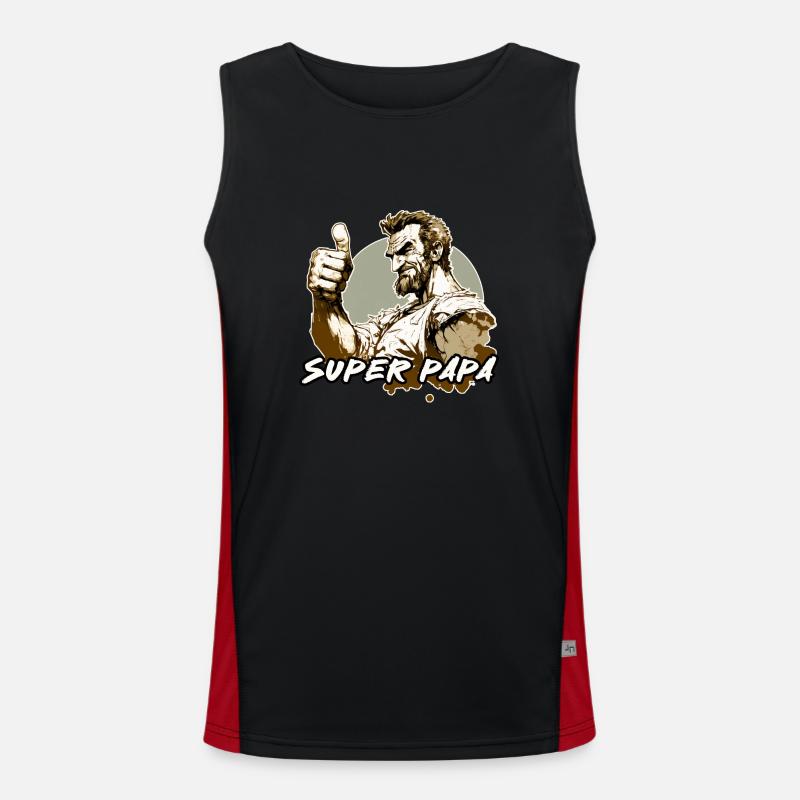 Great Daddy! Men's Functional Contrast Tank Top 