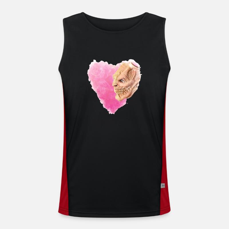 Krampus Percht Devil 2315 Men's Functional Contrast Tank Top 