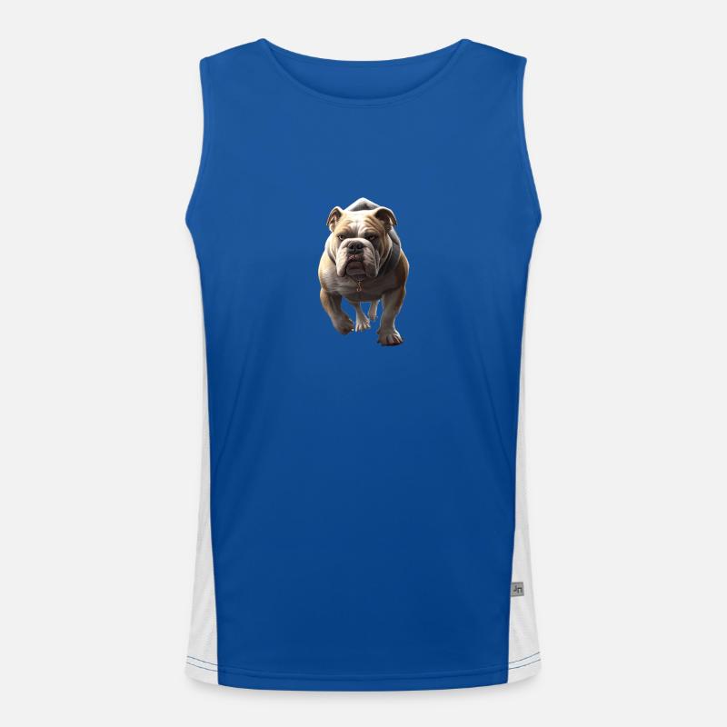 Chien avec sweat à capuche Débardeur respirant contrasté Homme 