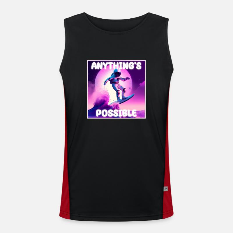 ANYTHING'S POSSIBLE Men's Functional Contrast Tank Top 