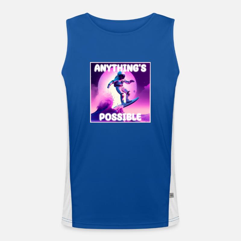 ANYTHING‘S POSSIBLE Funktionelles Kontrast-Tank Top für Männer 