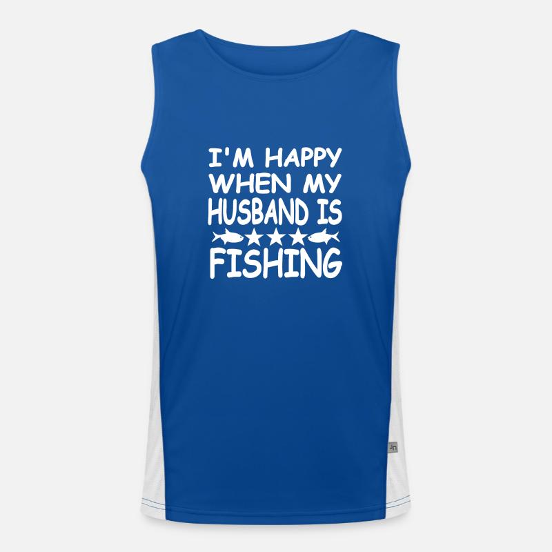 Angling Men's Functional Contrast Tank Top 