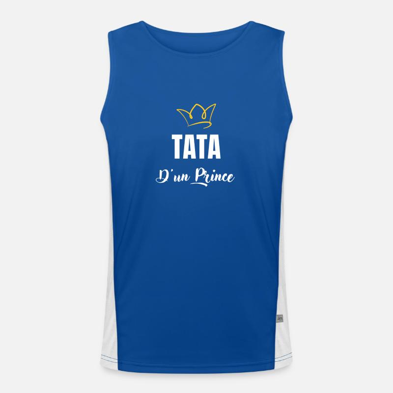 tata d'un prince Débardeur respirant contrasté Homme 