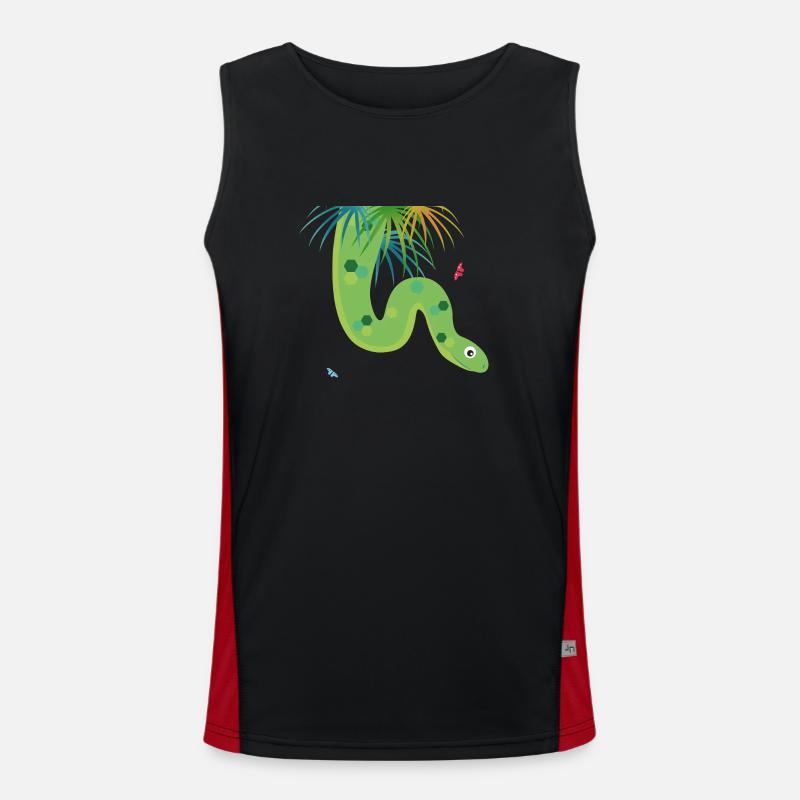 Snake Men's Functional Contrast Tank Top 