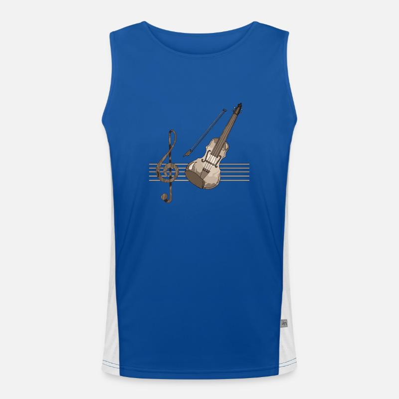 Violon Débardeur respirant contrasté Homme 