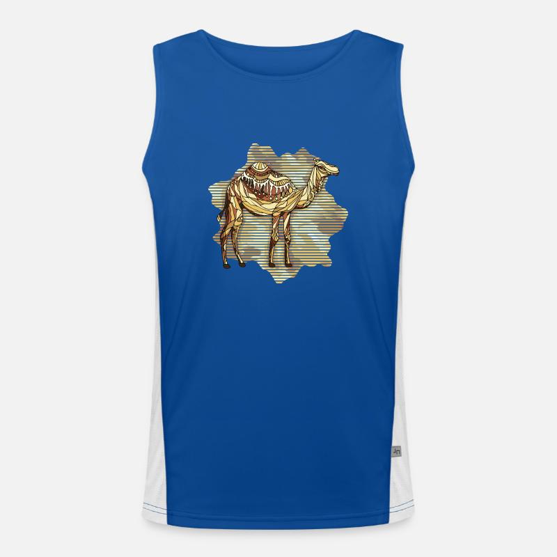 Camel Men's Functional Contrast Tank Top 