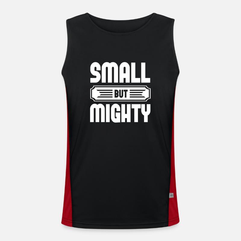 Small But Mighty Men's Functional Contrast Tank Top 
