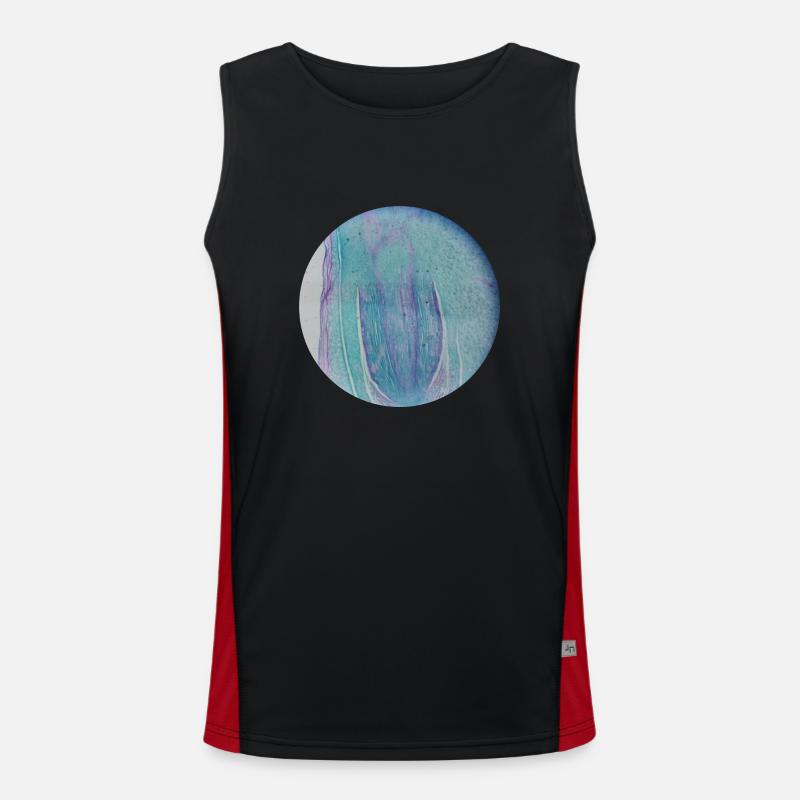 Corn seeds Men's Functional Contrast Tank Top 