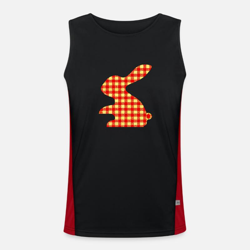 Easter Men's Functional Contrast Tank Top 