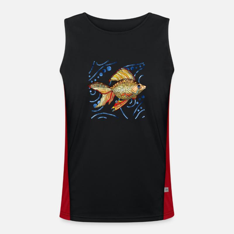 Fish Men's Functional Contrast Tank Top 
