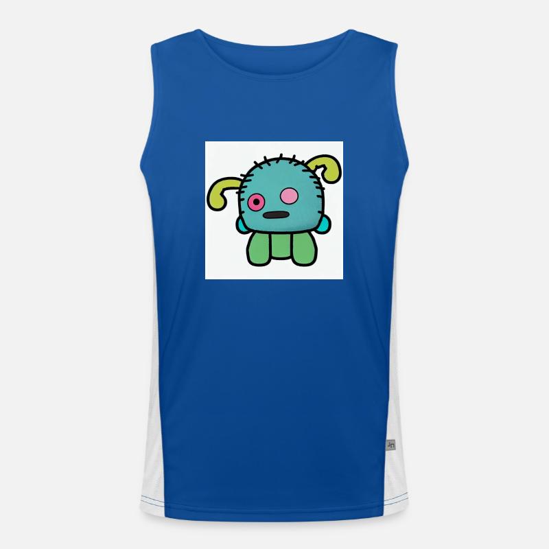 Pelzling Funktionelles Kontrast-Tank Top für Männer 