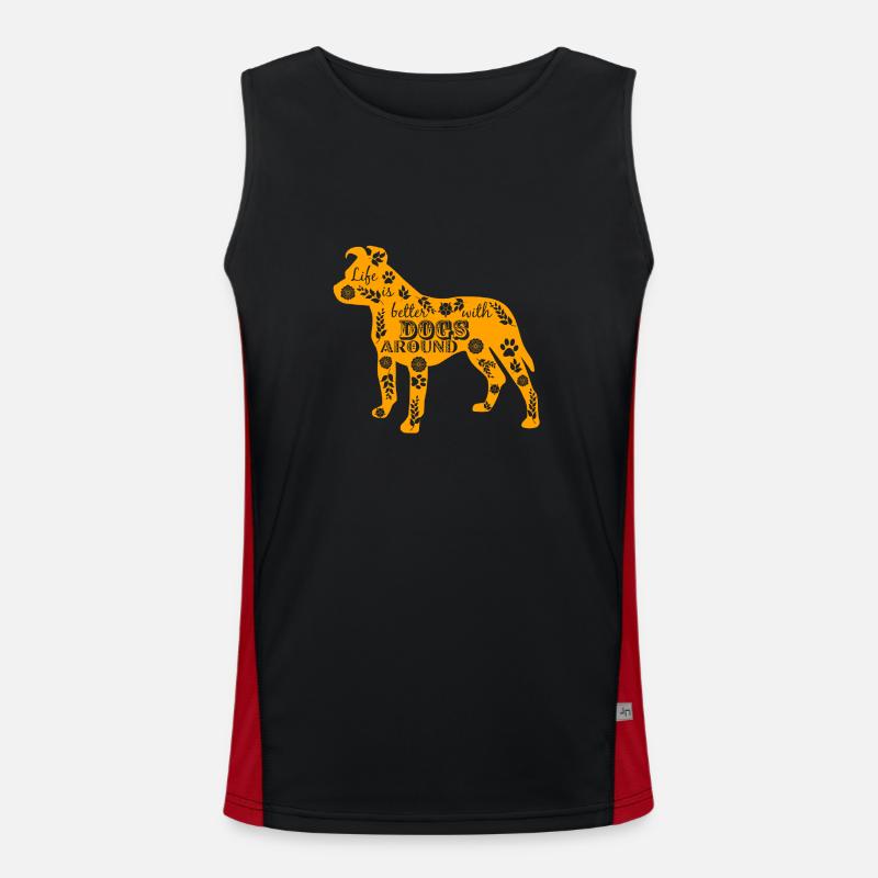 Notes Men's Functional Contrast Tank Top 