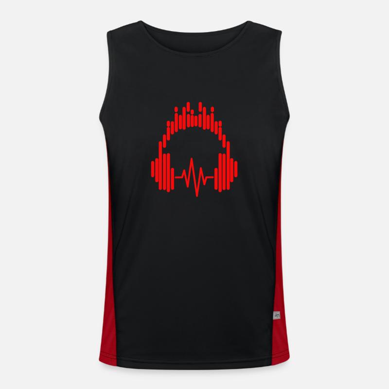 Techno Débardeur respirant contrasté Homme 