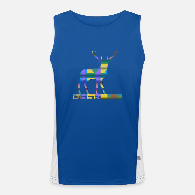 Deer Men's Functional Contrast Tank Top 