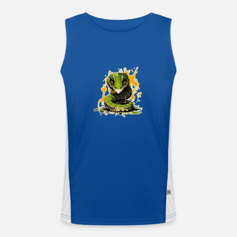 Snake Men's Functional Contrast Tank Top 