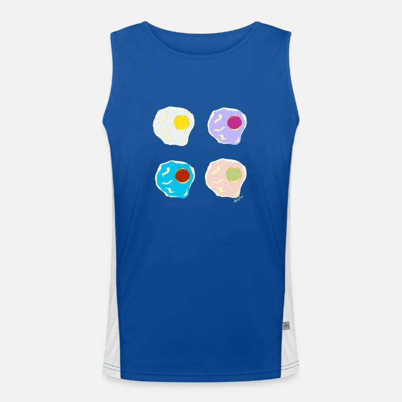 To Maria G. with affection. Men's Functional Contrast Tank Top 