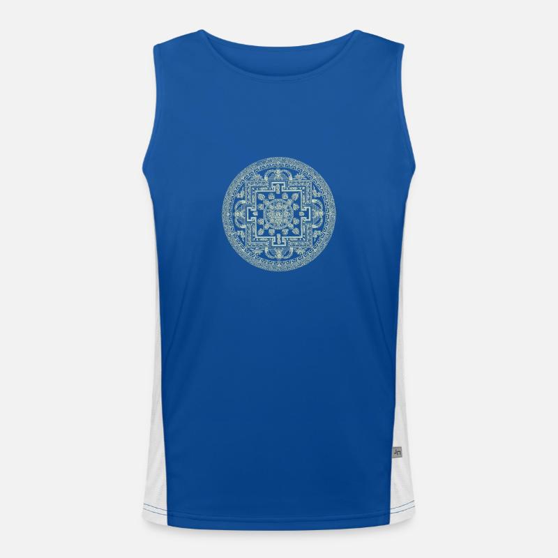 Mandala Débardeur respirant contrasté Homme 