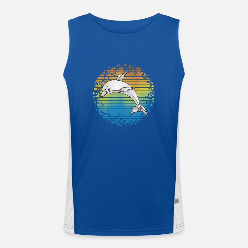 Dolphin Men's Functional Contrast Tank Top 