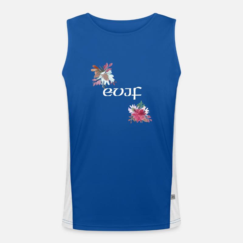 Personalisierter Junggesellenabschied Funktionelles Kontrast-Tank Top für Männer 