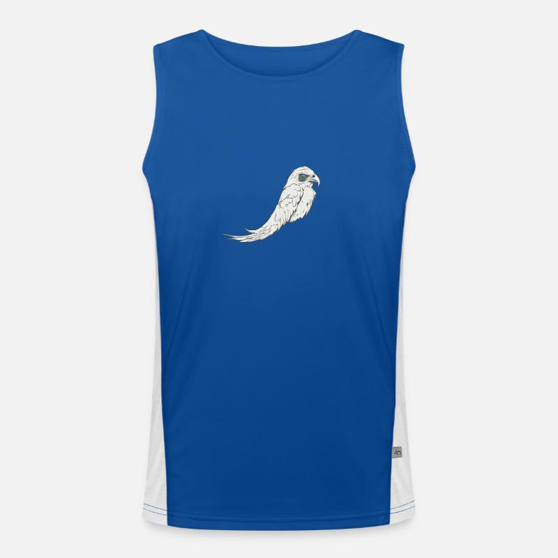 Du Vogel Funktionelles Kontrast-Tank Top für Männer 