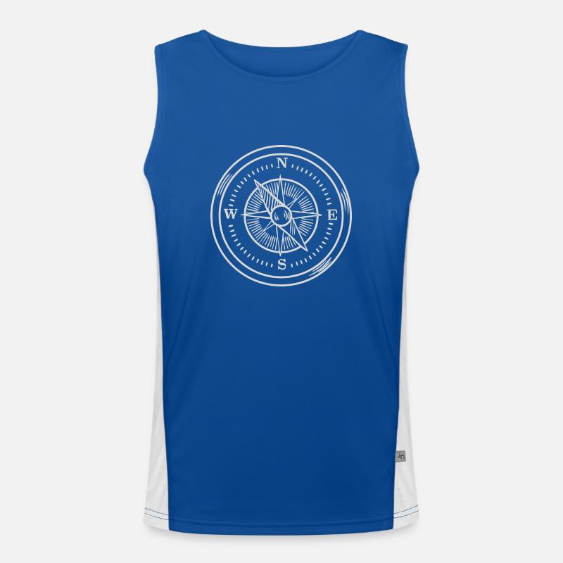 Compass Men's Functional Contrast Tank Top 